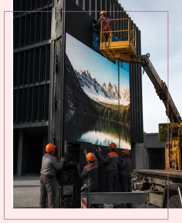 Размещение DOOH рекламы в Минеральных Воде на цифровых экранах
